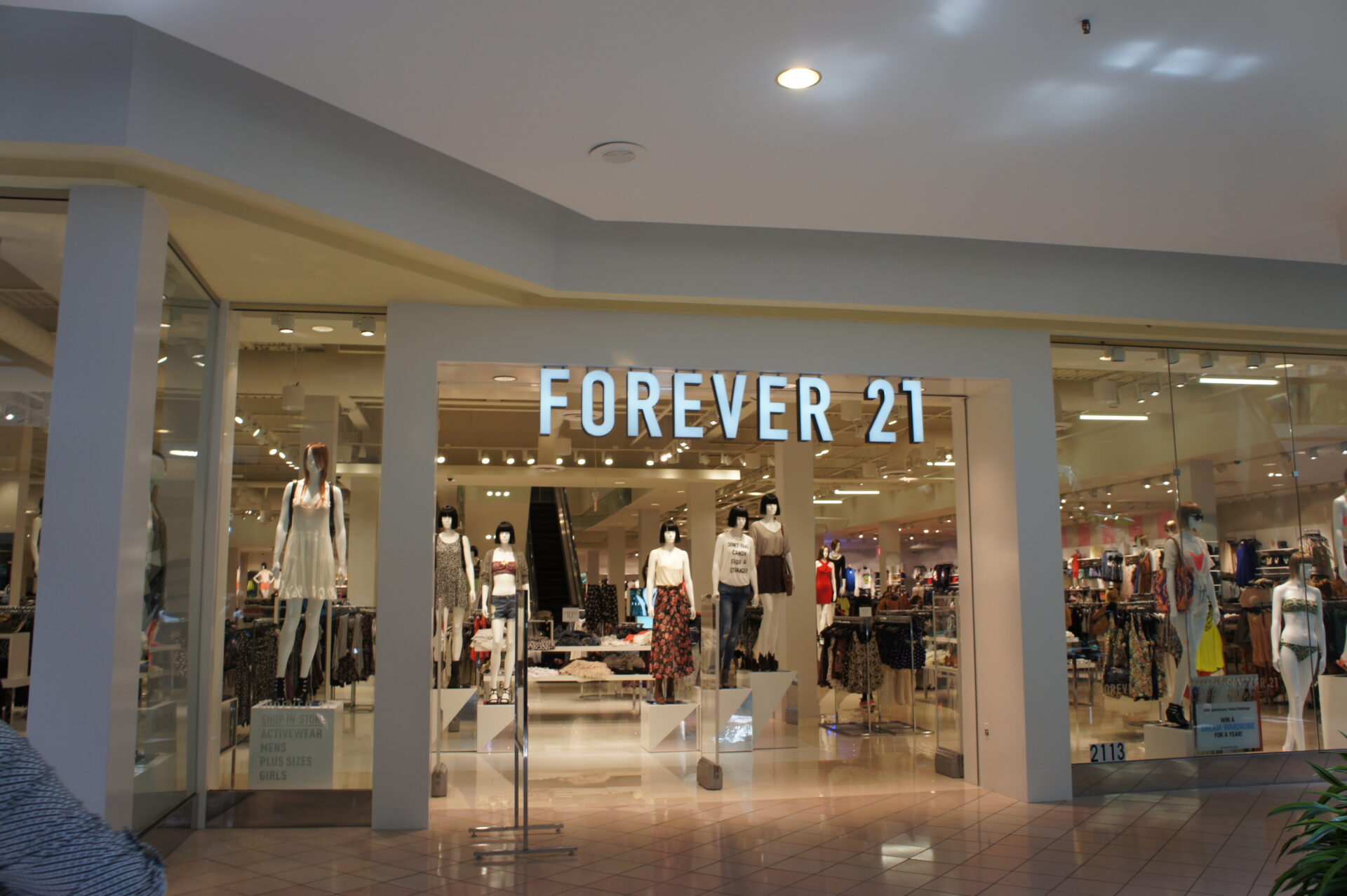 Forever 21 Store at the Mall at Millenia in Orlando, Florida