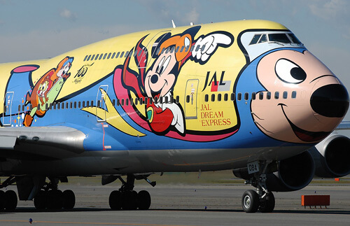 Avião do Mickey