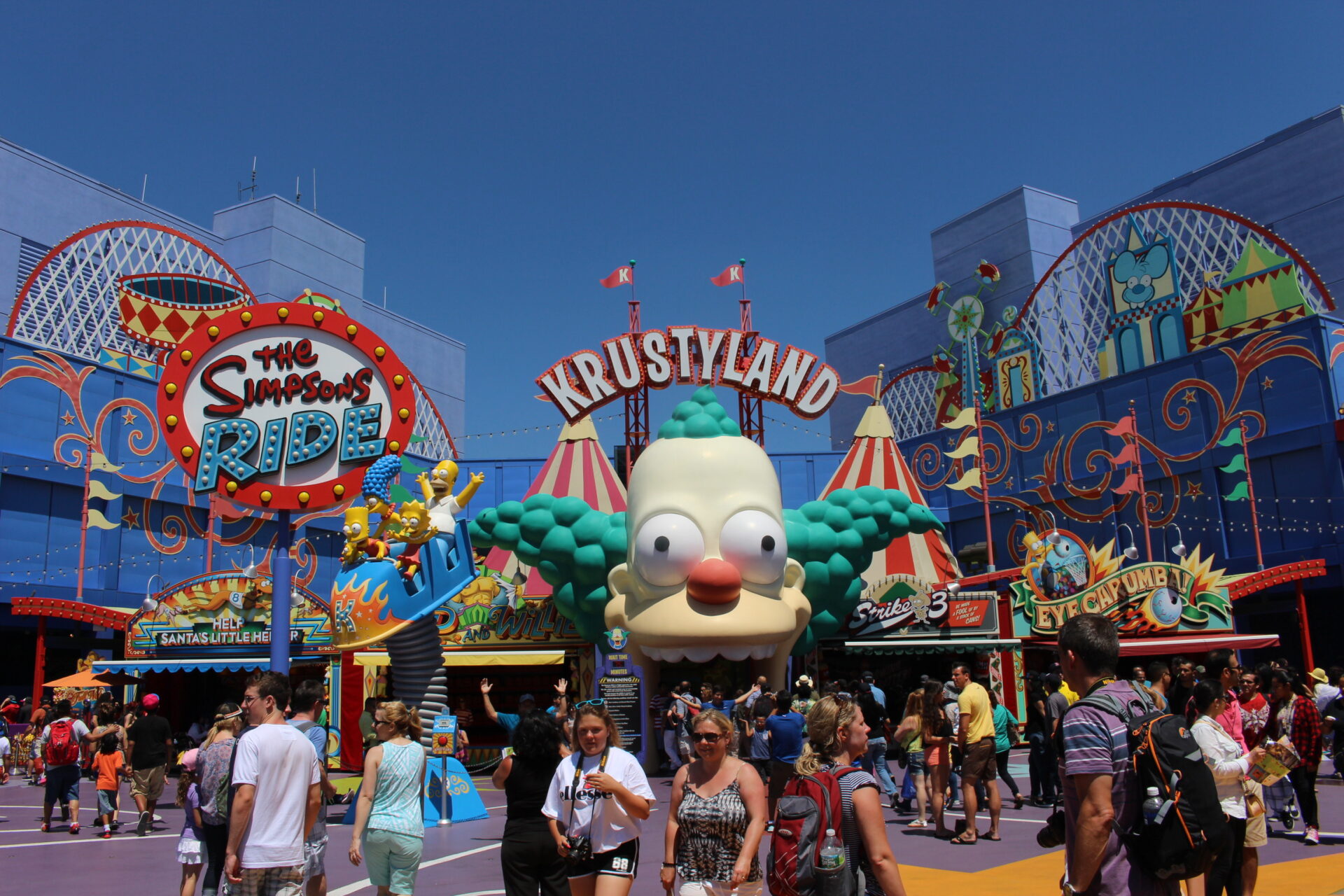 Universal Studios Hollywood - The Simpsons Ride