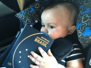 passaporte bebê