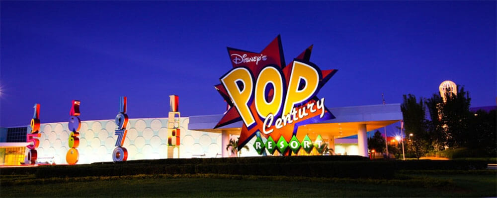 Hotéis em Orlando - Disney's Pop Century Resort