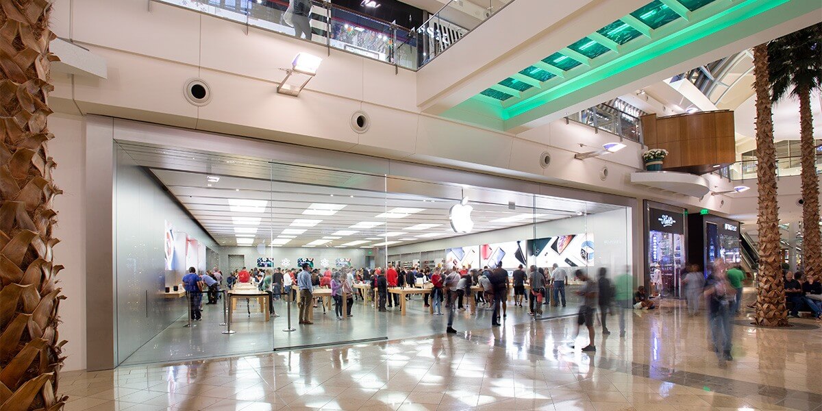 The Apple Store  Viajando para Orlando