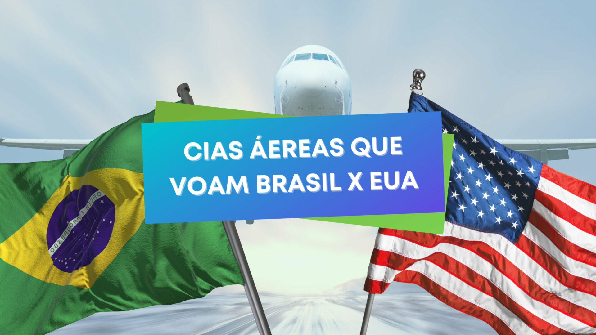 Cias aéreas que voam Brasil x Estados Unidos - Roteiro em Orlando