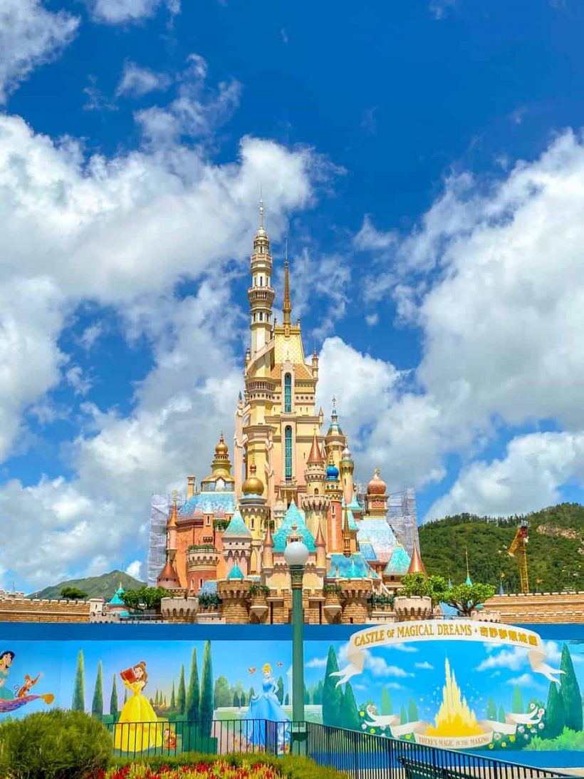 Castelo da Disney Hong Kong