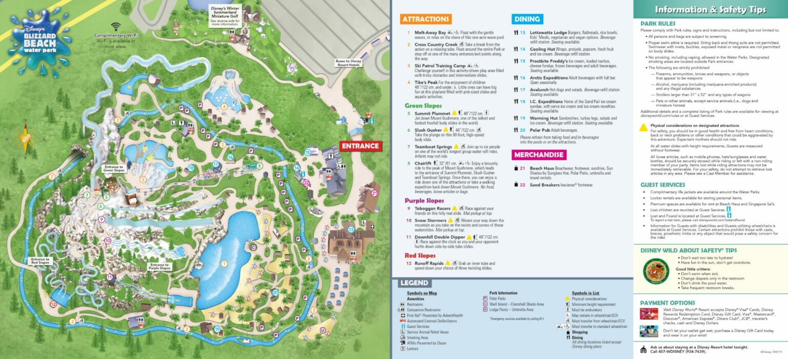 Mapas Dos Parques Da Disney E Orlando Roteiro Em Orlando