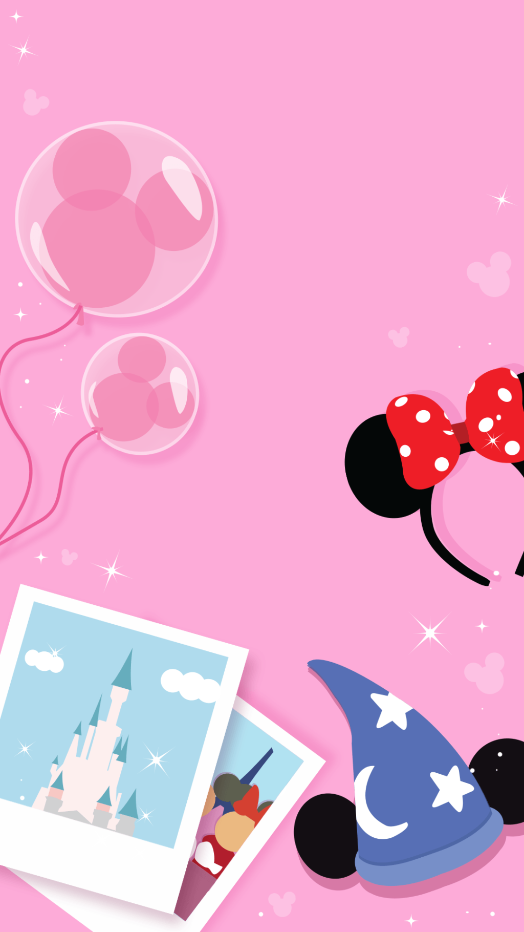 Wallpaper de celular - Magia Disney