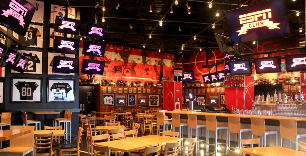 ESPN Club – Disney’s Boardwalk sports bar orlando