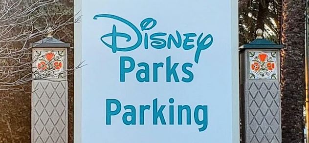 Placa de Estacionamento na Disneyland California 