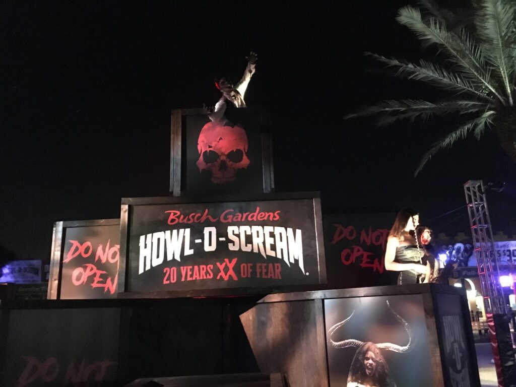 Howl-O-Scream no Busch Gardens