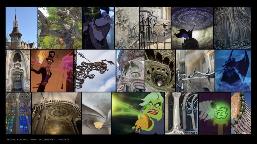 detalhes em pesquisa villains land nova area magic kingdom