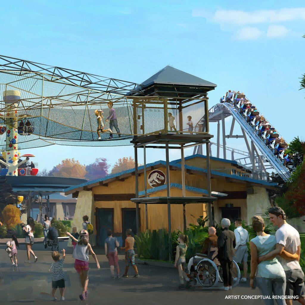 jurassic world novo parque universal frisco para criancas