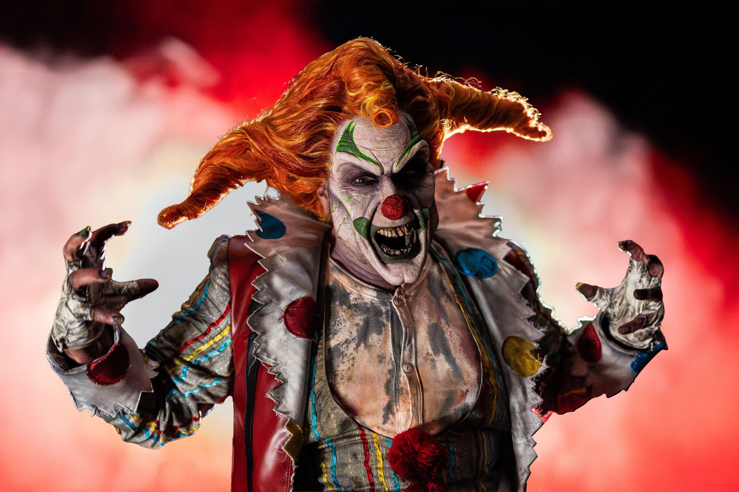 Jack the Clown, ícone autoral do Halloween Horror Nights no Universal Orlando Resort