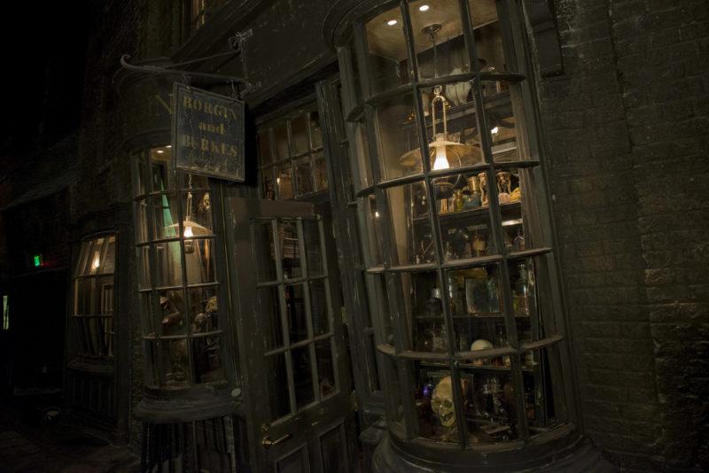 Travessa do Tranco, área sombria dentro do Beco Diagonal, no Universal Studios Florida